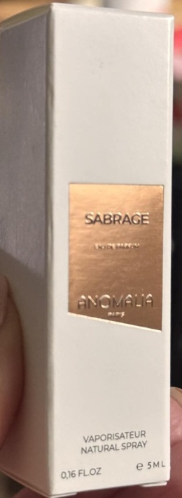 ANOMALIA PARIS SABRAGE EDP 5 ml